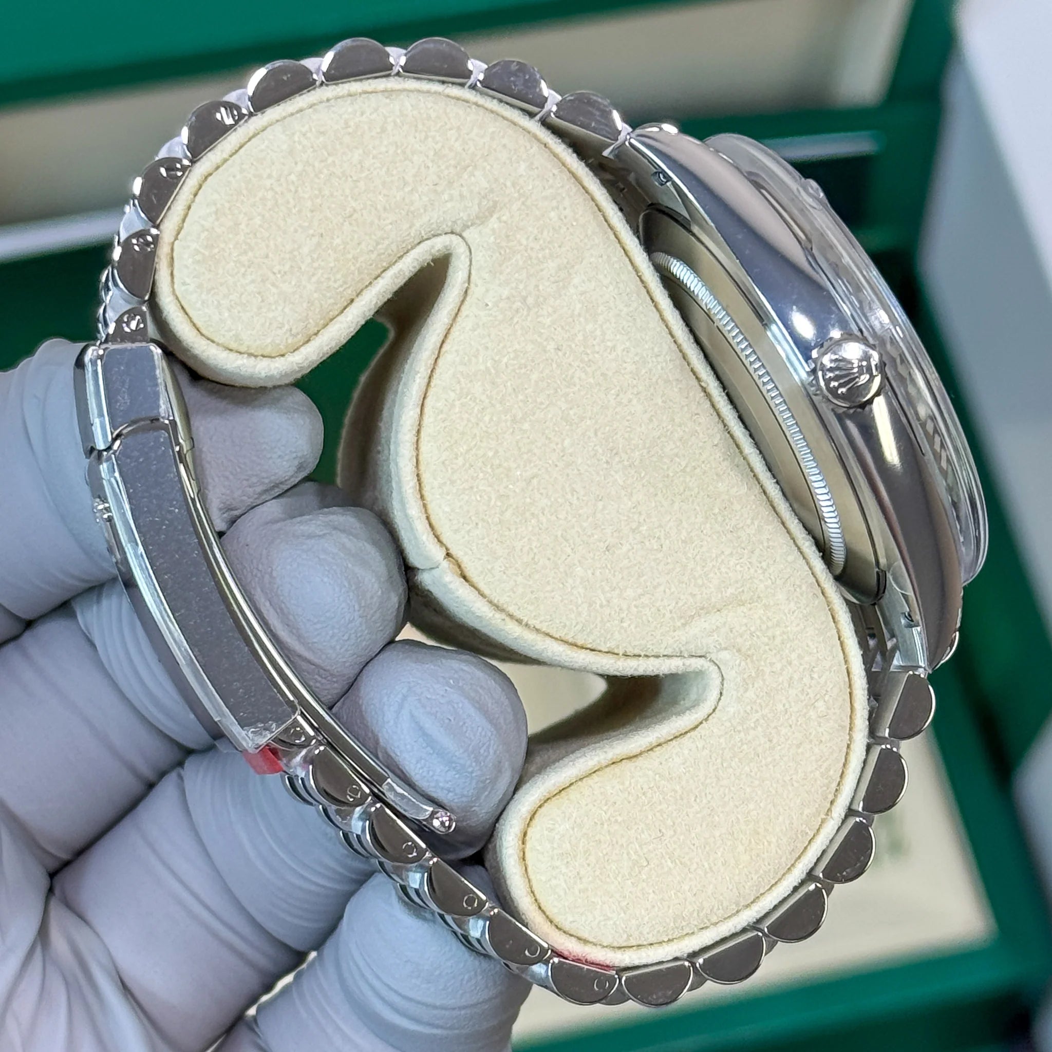 Rolex Datejust 41 mm 126334 Slate NEW STICKERS Rhodium Jubilee