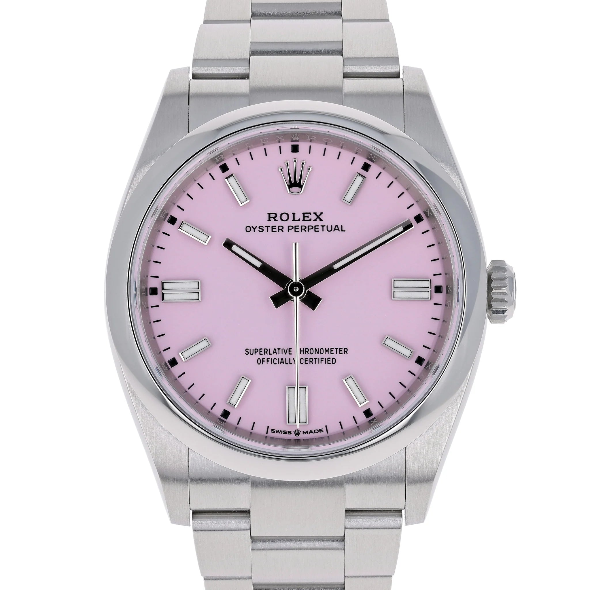 Rolex Oyster Perpetual 36 mm 126000 NEW Candy Pink