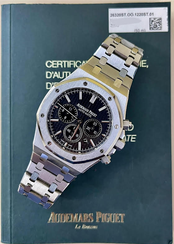 Audemars Piguet Royal Oak 41 Chronograph Stainless Steel Watch 2015