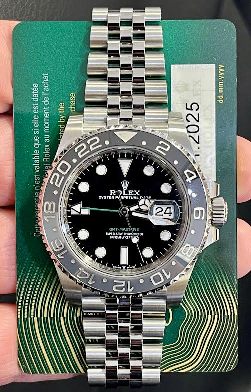 Rolex GMT-Master II Oyster, 40 mm, 2025
