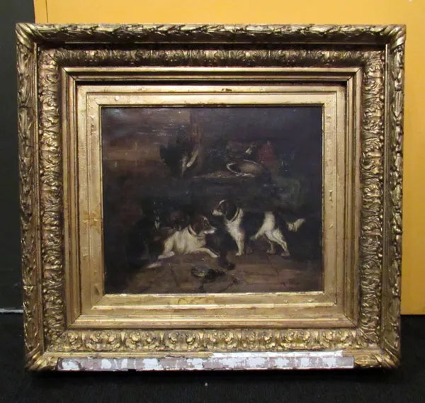 Dogs At Dusk by B. Blake