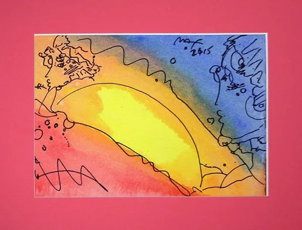 Double Profile by Peter Max