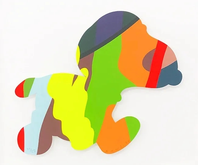 Untitled (Running Snoopy) by Kaws