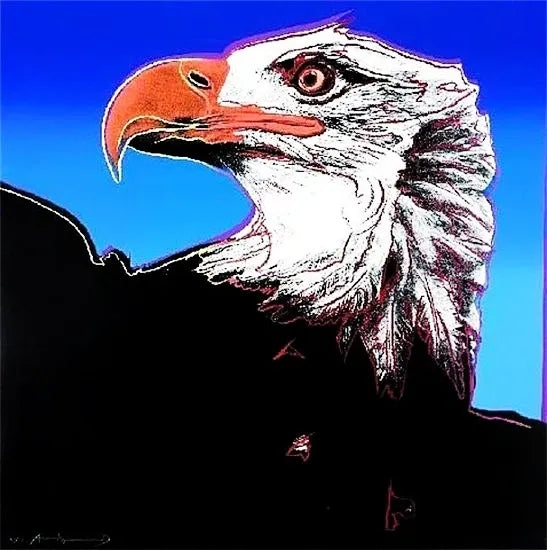 Endangered Species Bald Eagle FS II.296 by Andy Warhol