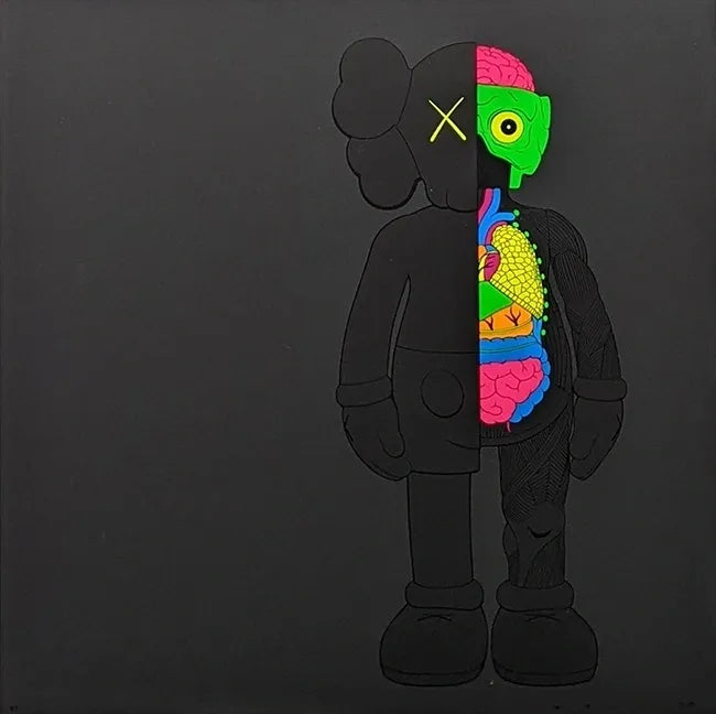 Dissected Companion (Black) by Kaws