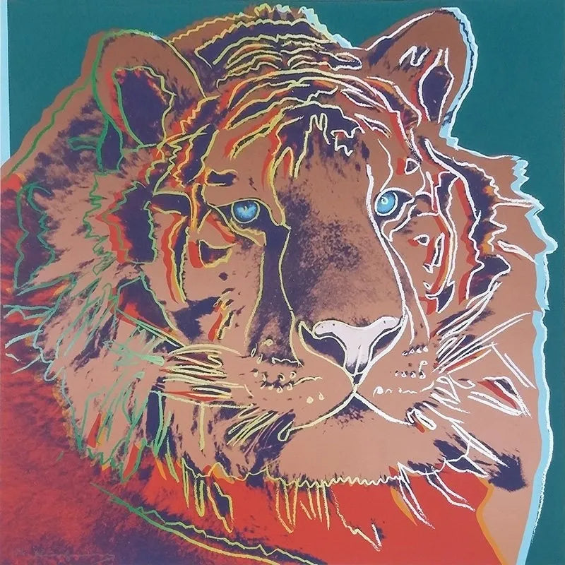 Endangered Species Siberian Tiger Fs II.297 by Andy Warhol