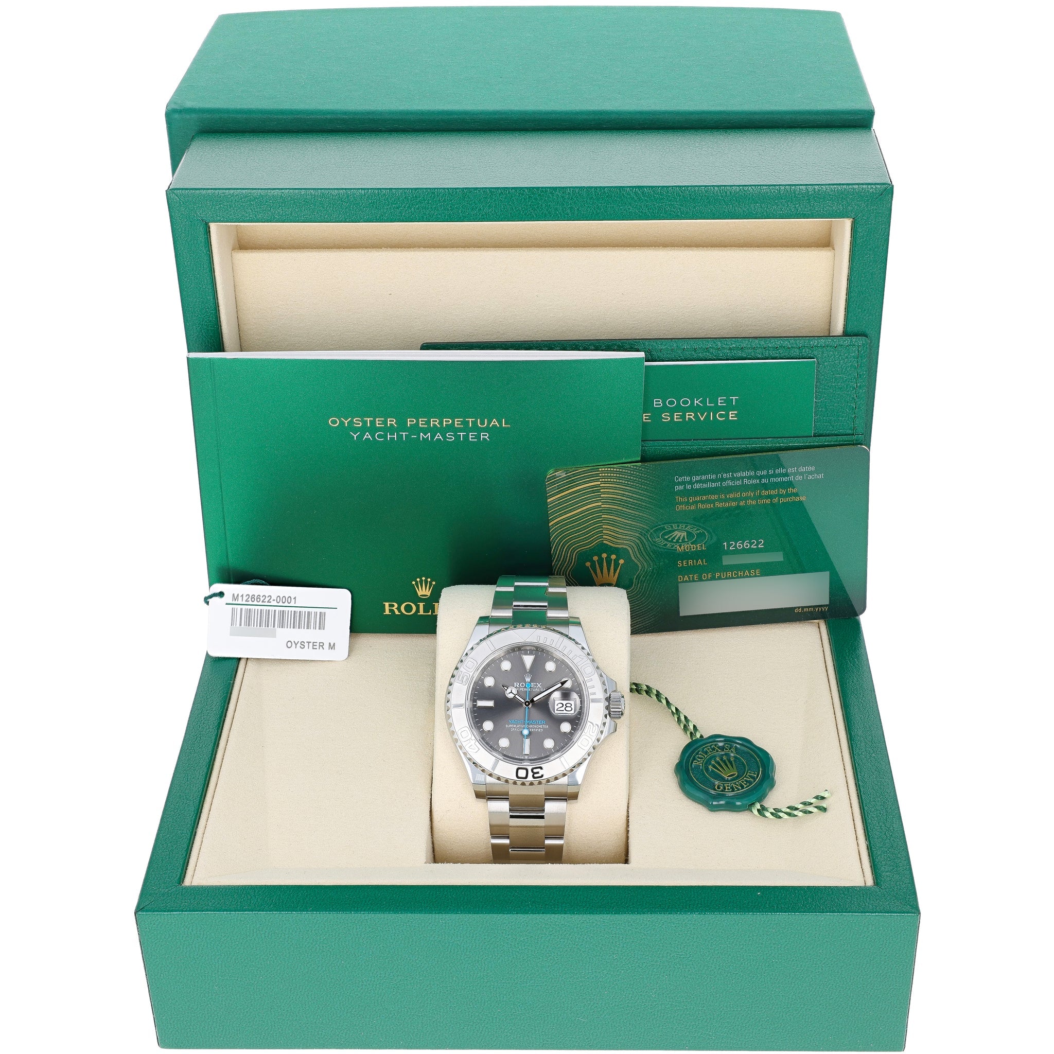 Rolex Yacht-Master 126622 Slate Oyster Steel 40 mm