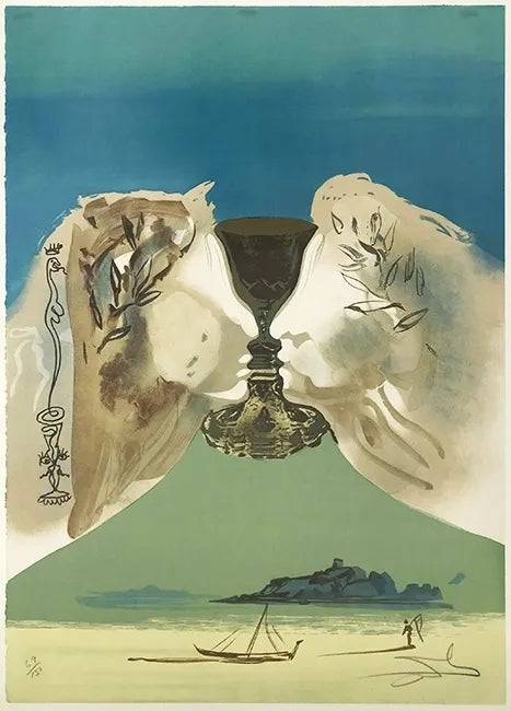 The Chalice Of Love by Salvador Dali