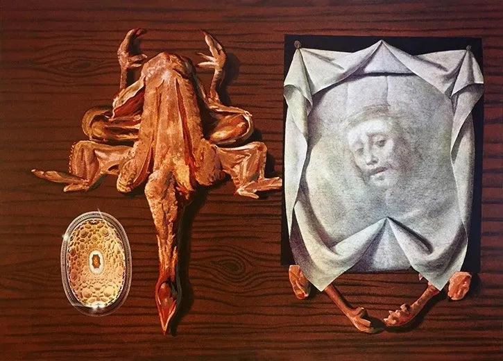 Les Spoutniks Astiques Elasticots Statistiques by Salvador Dali