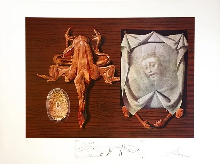 Les Spoutniks Astiques Elasticots Statistiques by Salvador Dali