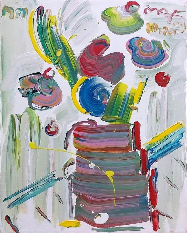 Flower Vase by Peter Max