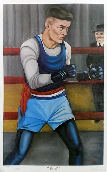 Gene Tunney by Ferdie Pacheco