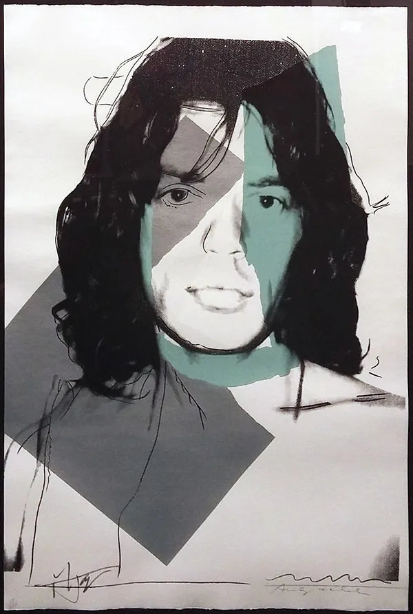 Mick Jagger FS II.138 by Andy Warhol