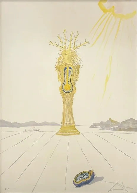 Barometer Woman by Salvador Dali