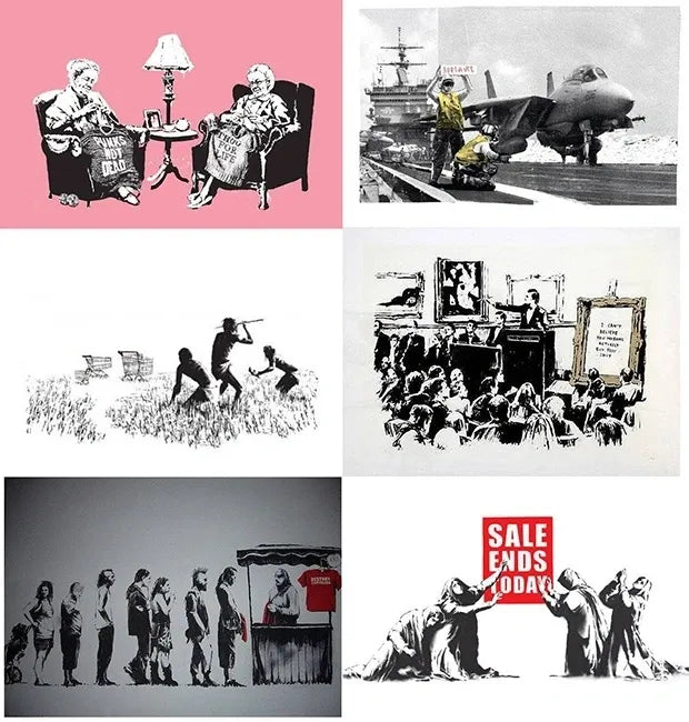 Barely Legal Set by Banksy
