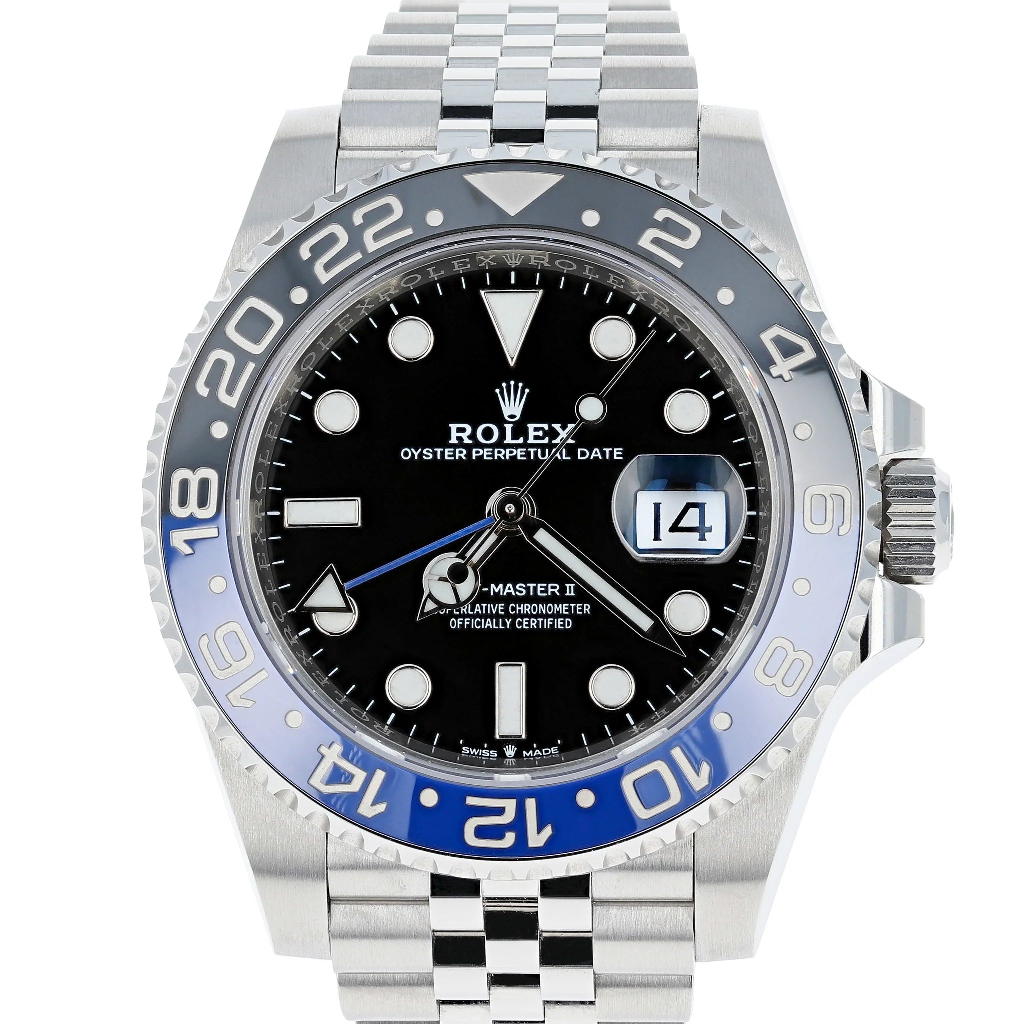 Rolex GMT-Master II 126710BLNR NEW Jubilee Batman 40 mm