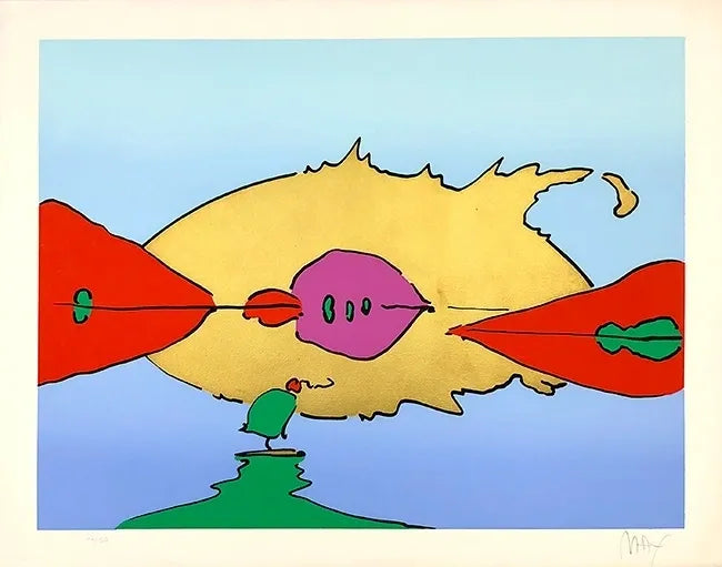 Moonscape II by Peter Max