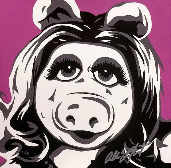 Muppets Quad: Miss Piggy by Allison Lefcort
