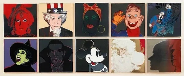 Myths: Portfolio of 10 by Andy Warhol