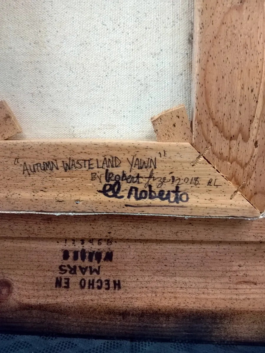 Autumn Wasteland Yawn by El Roberto