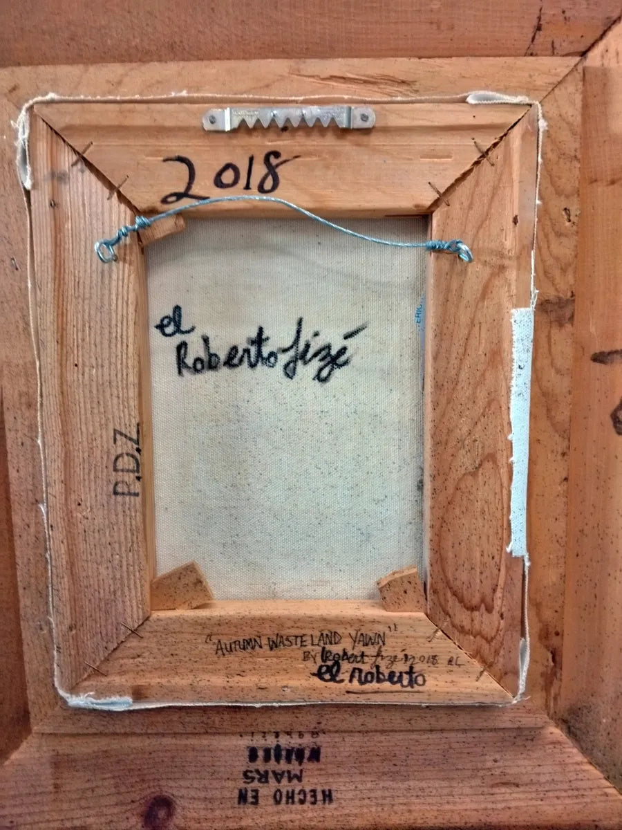 Autumn Wasteland Yawn by El Roberto