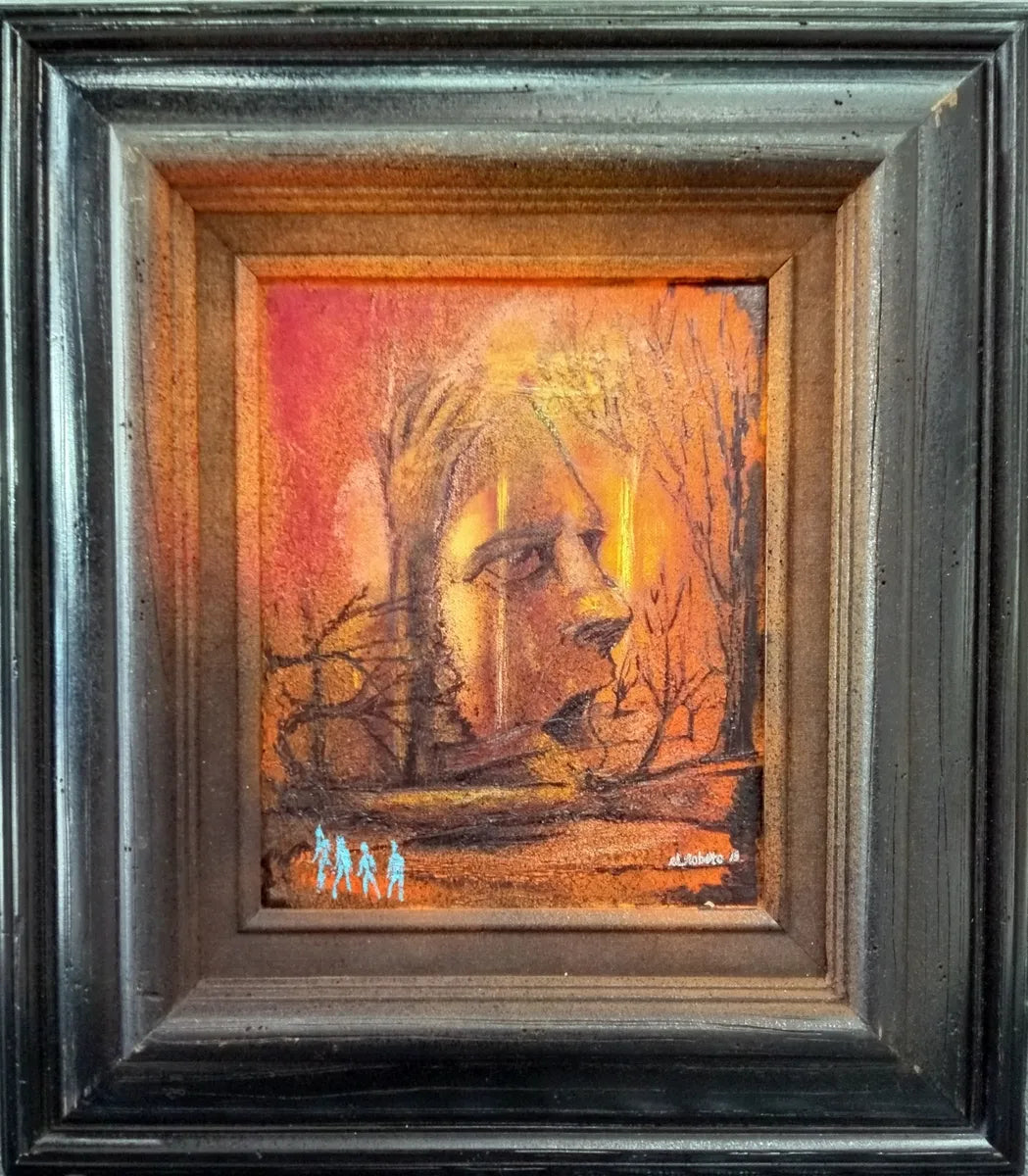 Autumn Wasteland Yawn by El Roberto