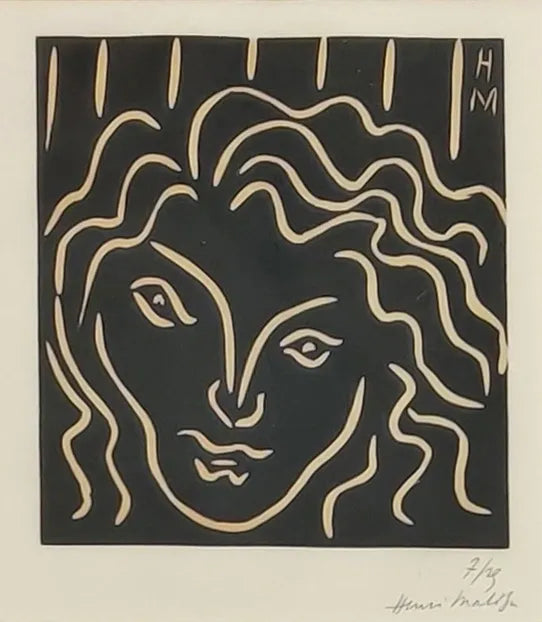 Tete De Femme En Mascaron by Henri Matisse