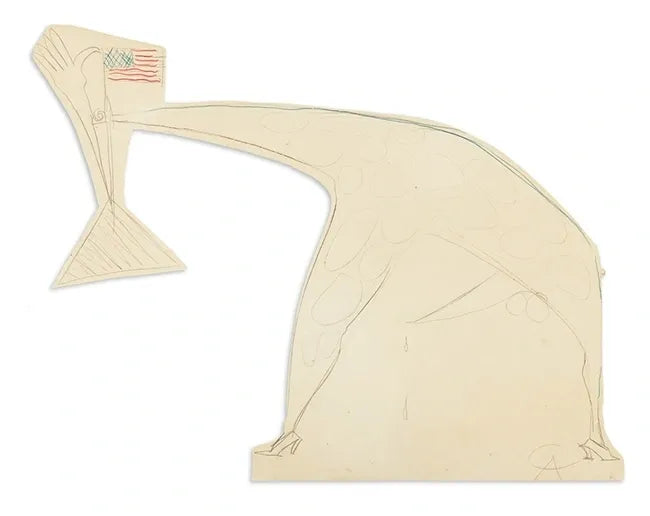 Untitled (Giraffe) by Alexander Calder