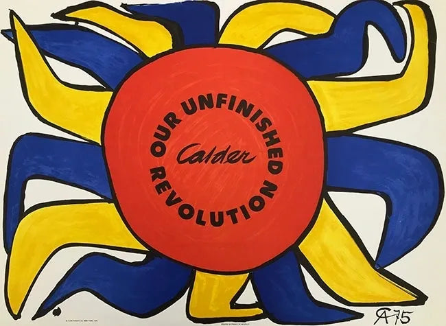 Red Sun, Black Moon by Alexander Calder