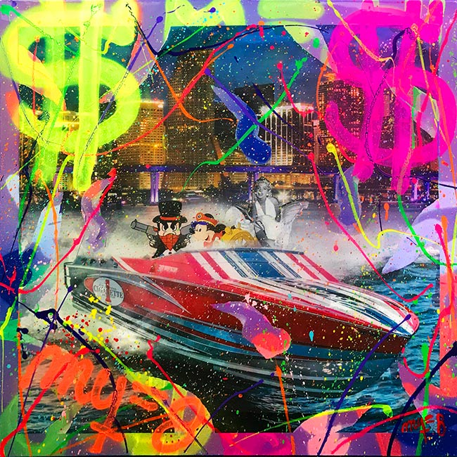 Bandit In Boat Myfo78