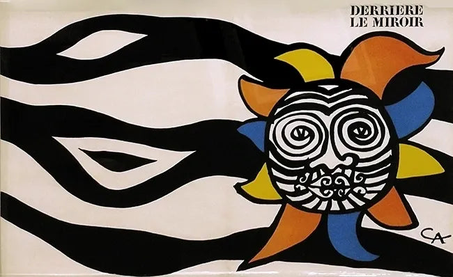 Derriere Le Miroir 156 by Alexander Calder