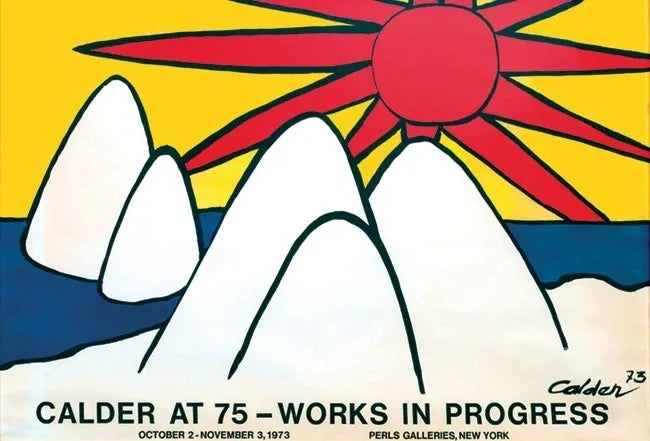 Arctic Sunset (Lithograph) by Alexander Calder