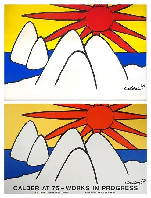 Arctic Sunset by Alexander Calder