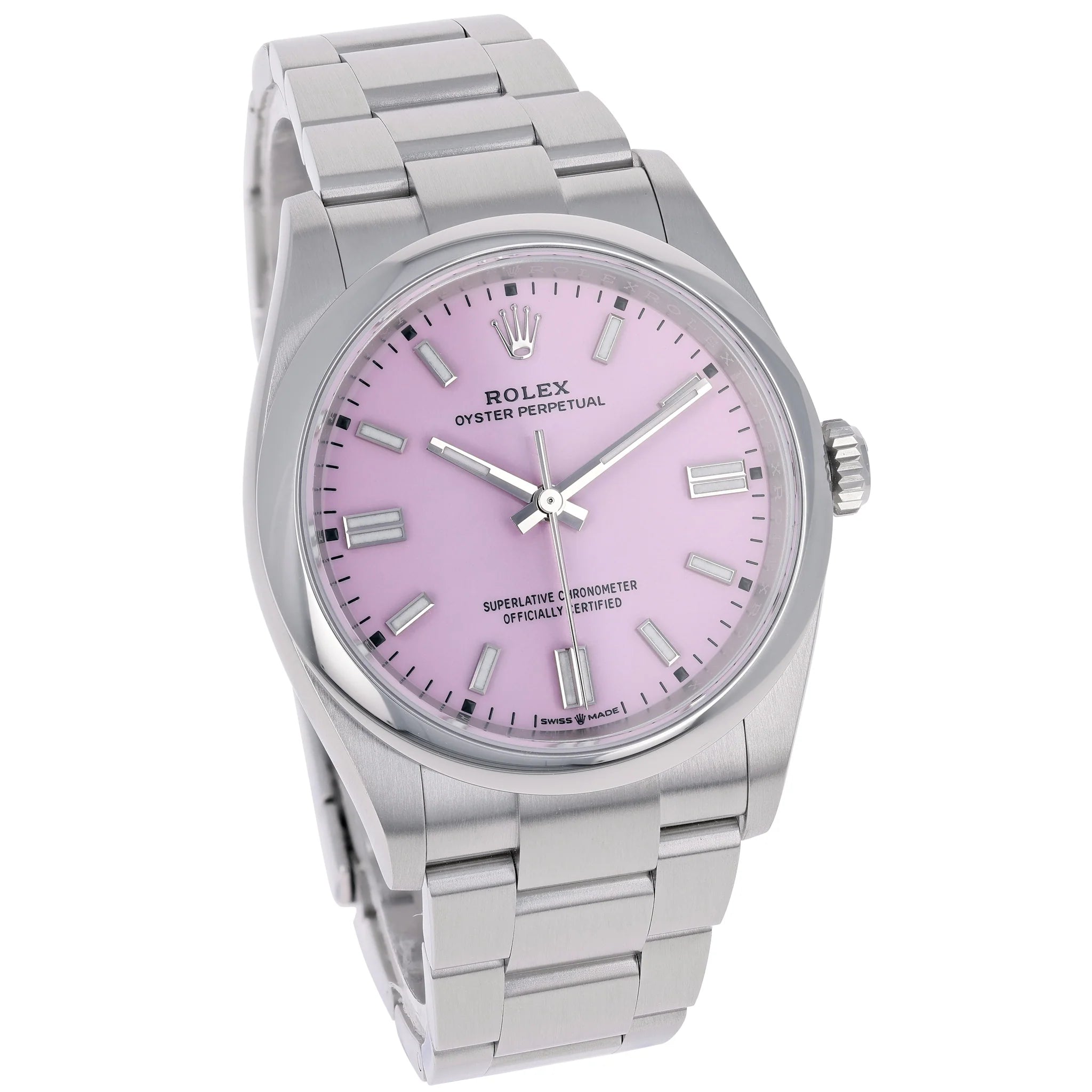 Rolex Oyster Perpetual 36 mm 126000 NEW Candy Pink