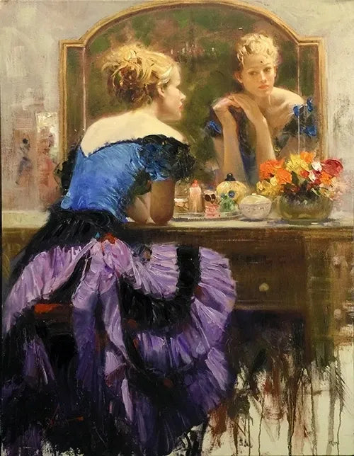 By the Mirror by Pino
