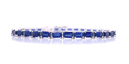 Exquisite Blue Sapphire bracelet
