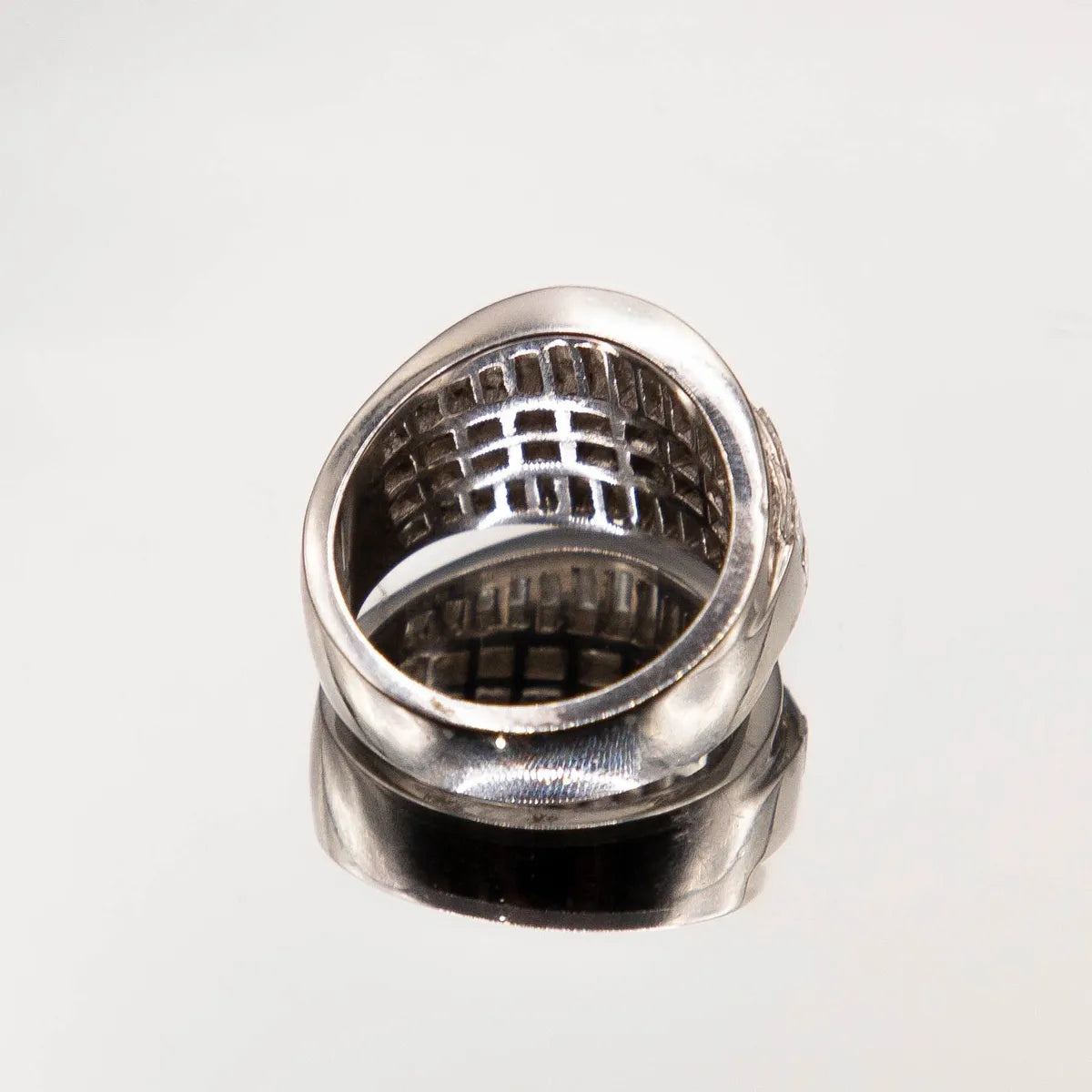 3.07 Carats.950 Platinum. Invisible-set Collection White, VVS Princess and Baguette Diamonds..