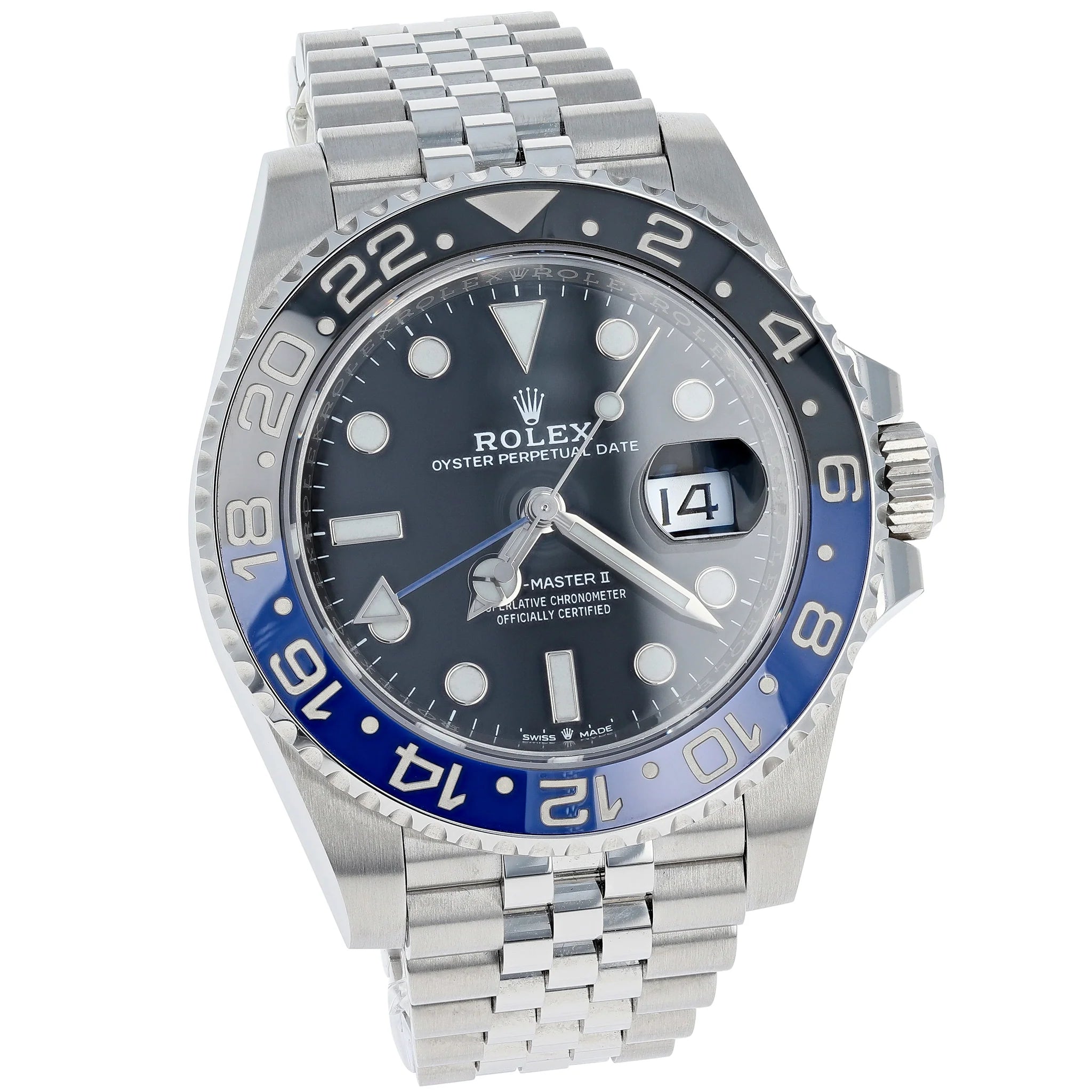 Rolex GMT-Master II 126710BLNR NEW Jubilee Batman 40 mm