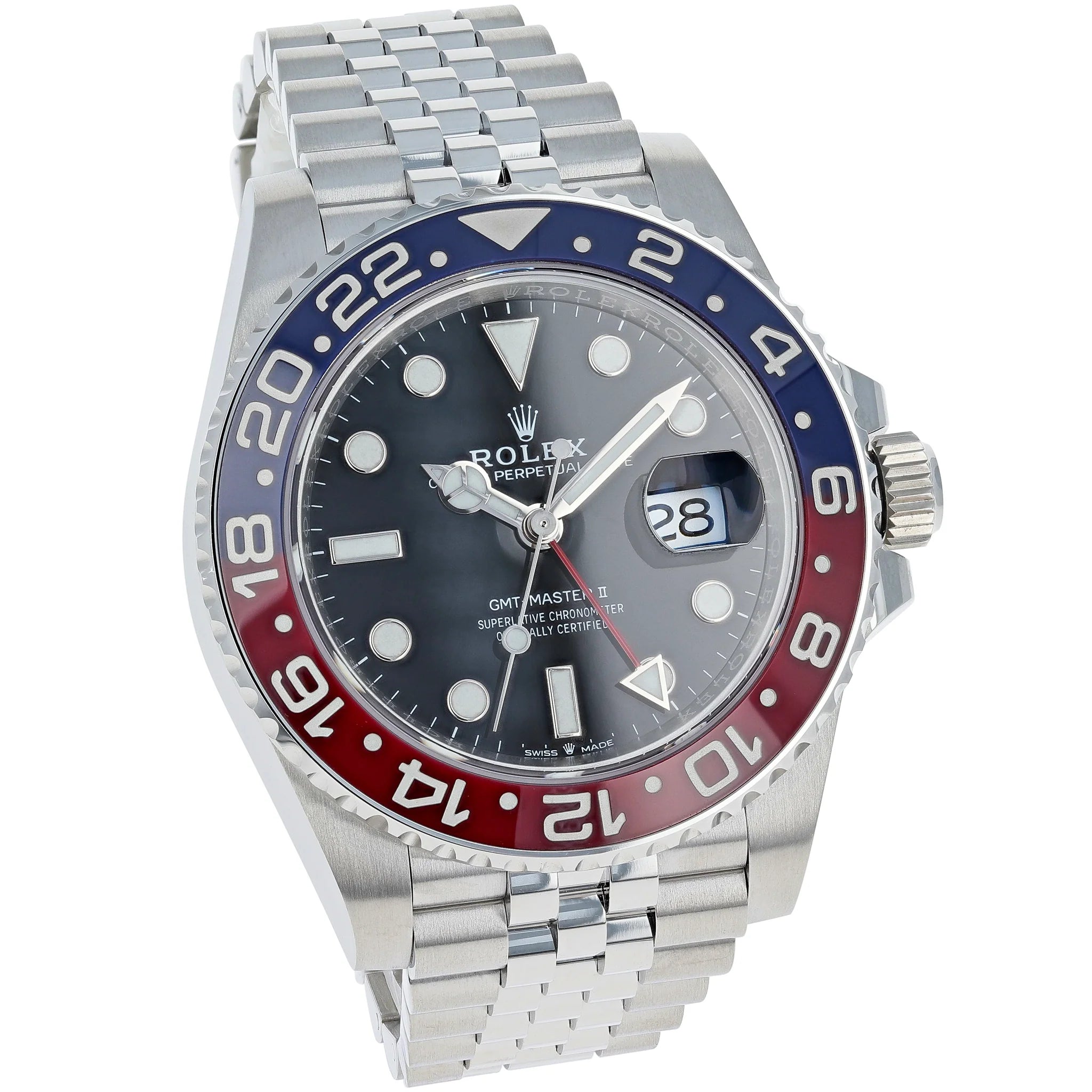 Rolex GMT-Master II 126710BLRO Pepsi NEW Jubilee Steel 40 mm