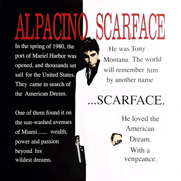 Al Pacino: Scarface by Steve Kaufman