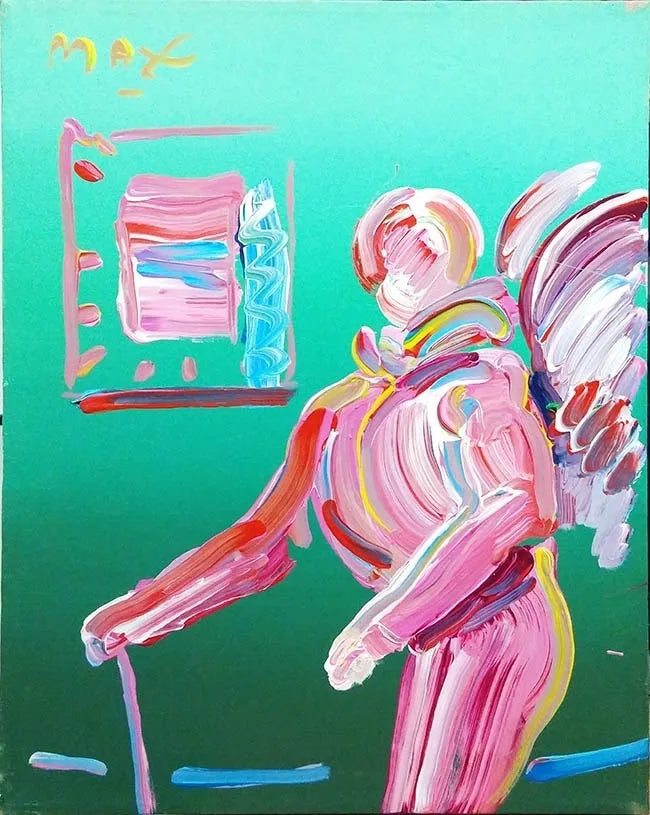 Angel By the Window by Peter Max