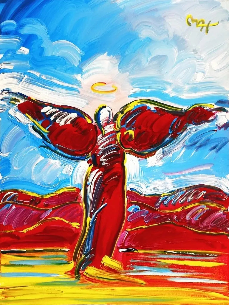 Ascending Angel II Ver. II #1 by Peter Max