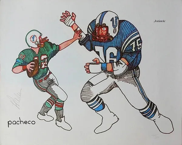 Avalanche by Ferdie Pacheco