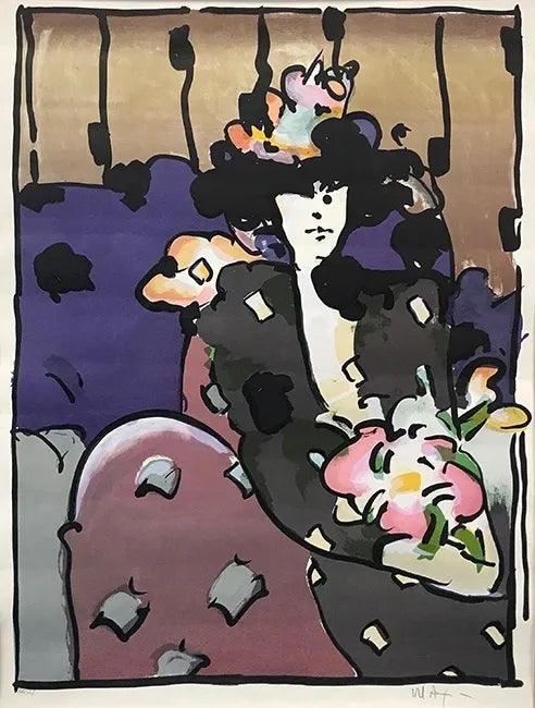 Brown Lady (of 300) by Peter Max