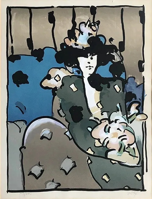 Brown Lady by Peter Max