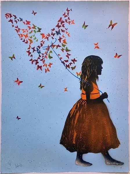 Butterfly Collector (Blue) by Grafter