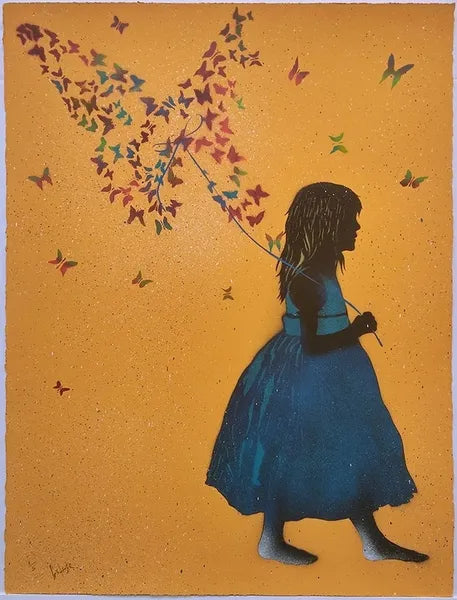 Butterfly Collector (Orange) by Grafter