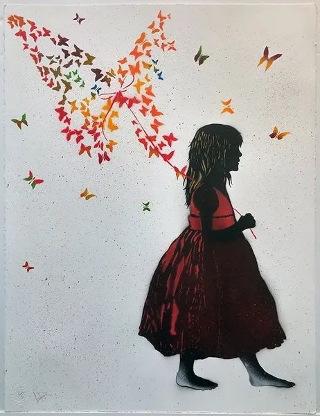 Butterfly Collector (White) by Grafter