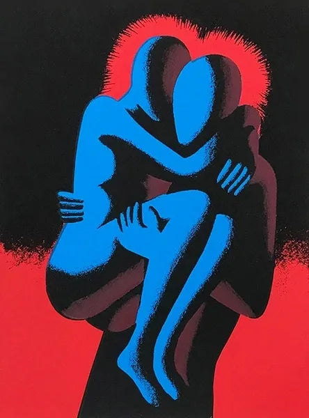 Heart Share by Mark Kostabi