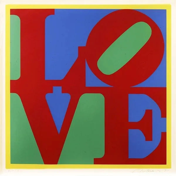 Heliotherapy Love by Robert Indiana